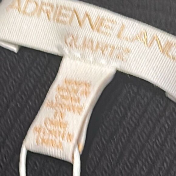 Adrienne Landau Quartz Size M Long Sleeve High Slit Sweater Dress Jet Black NWT - Picture 12 of 15